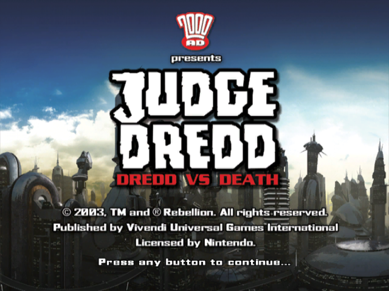 Judge Dredd - Dredd vs. Death